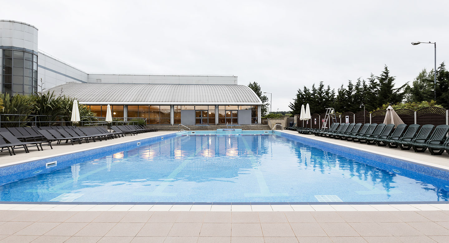 david lloyd with outdoor pool