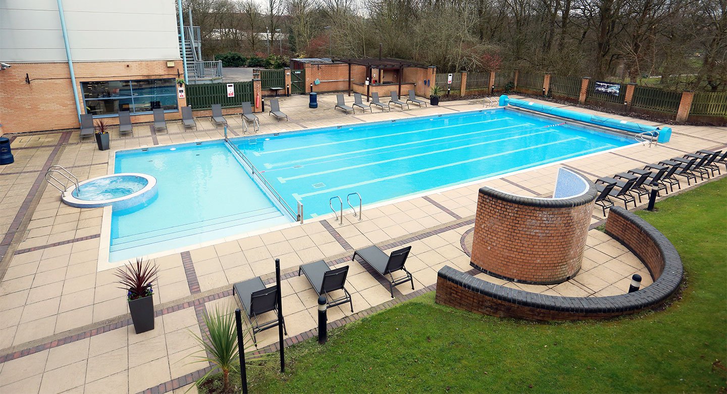 david lloyd with outdoor pool