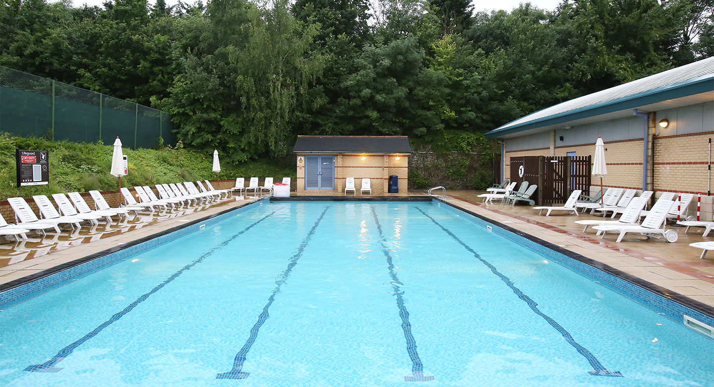 david lloyd with outdoor pool