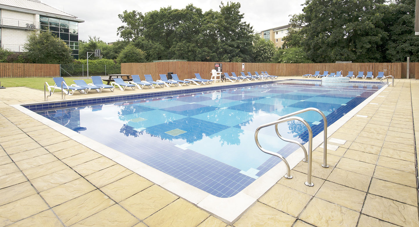 david lloyd with outdoor pool