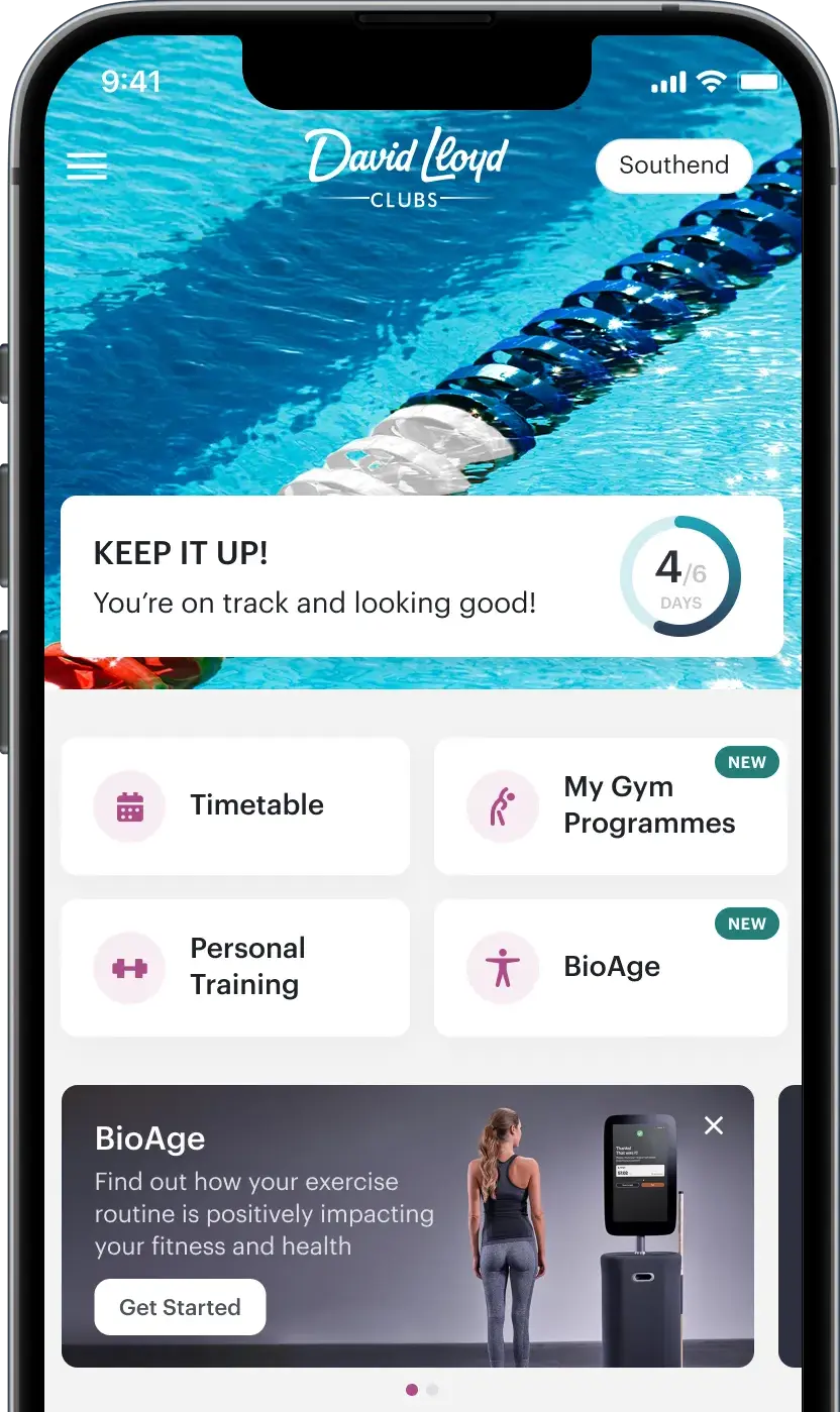 App homepage
