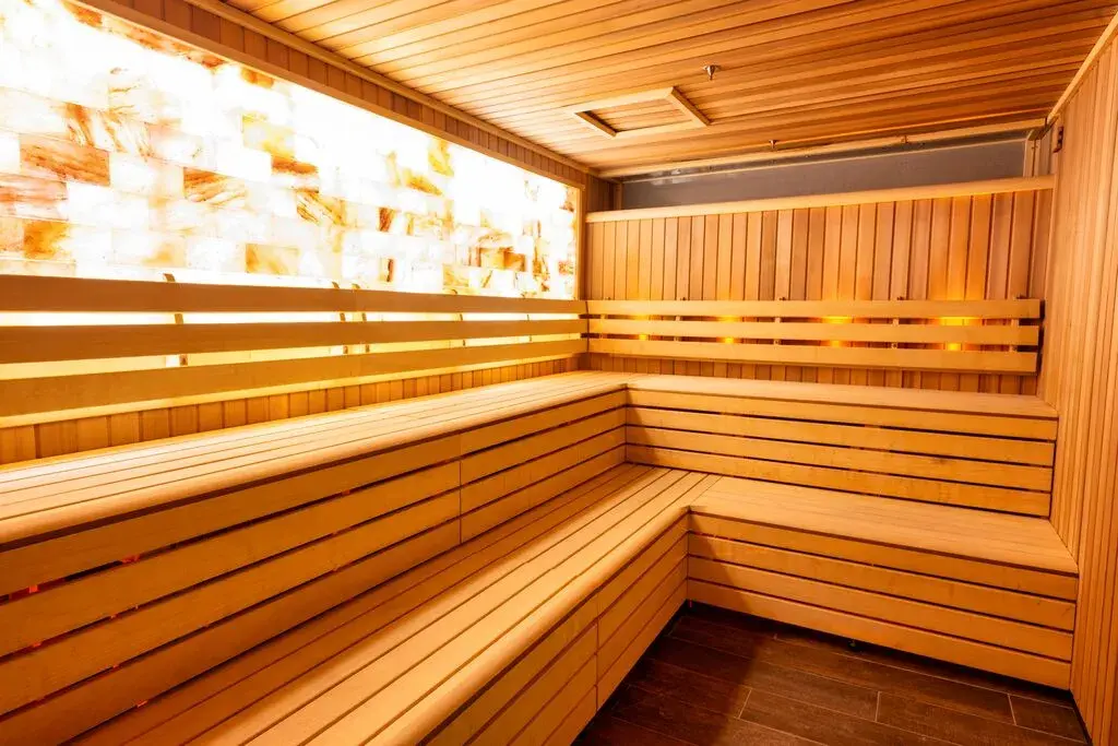 Himalayan salt sauna