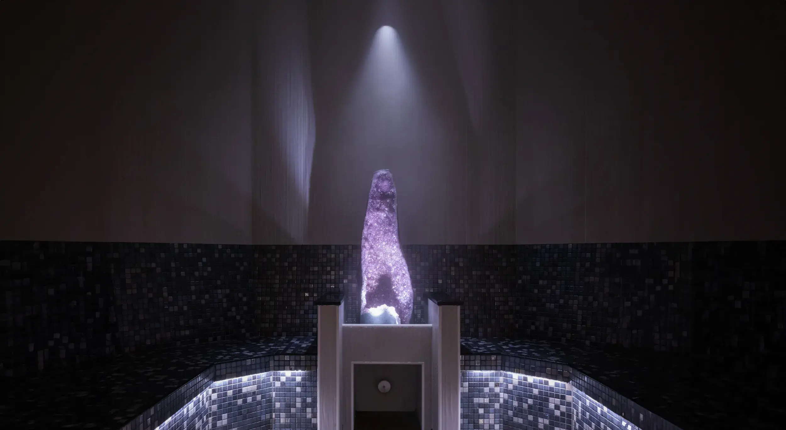 Amethyst steam room