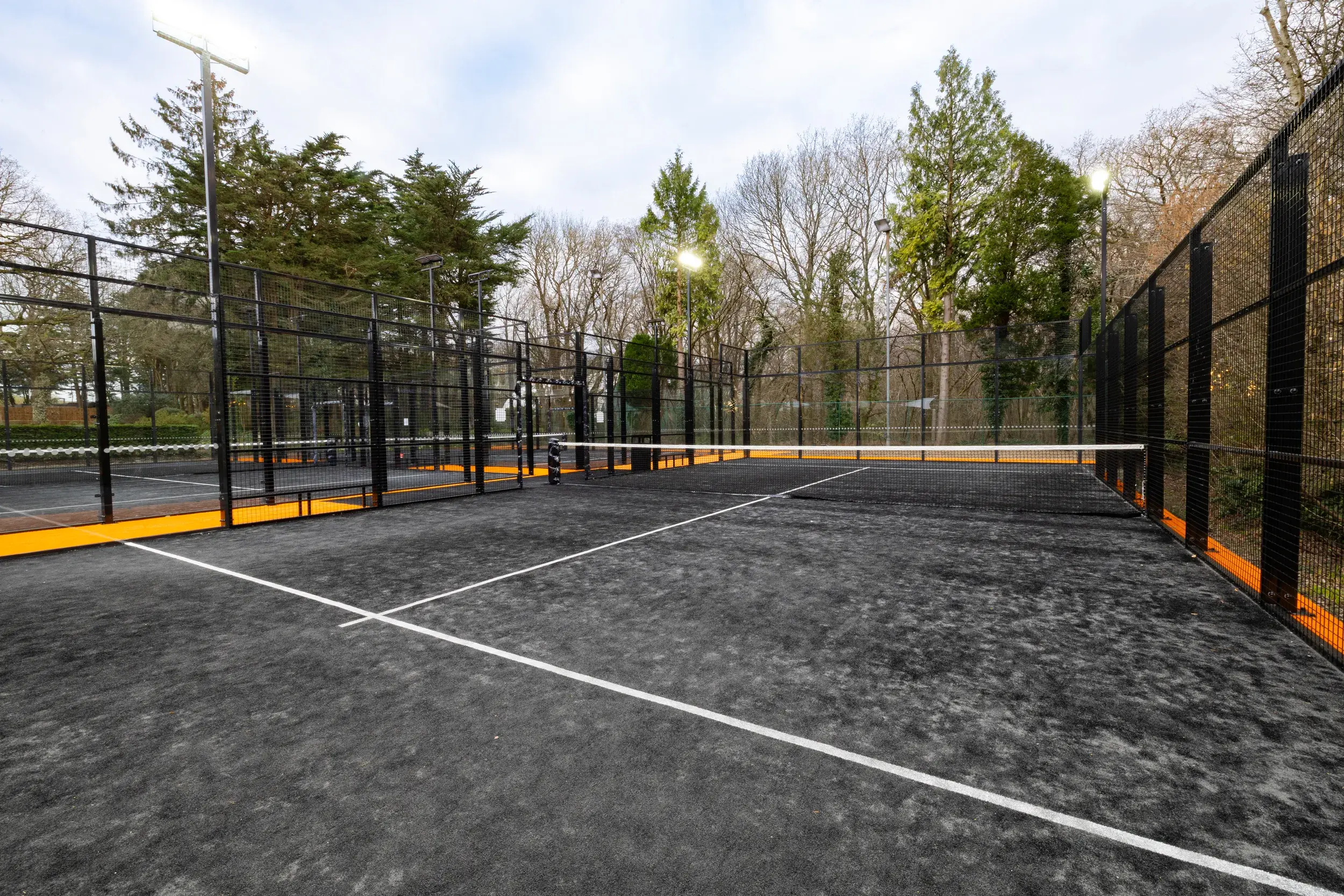 Padel courts at David Lloyd Shrewsbury