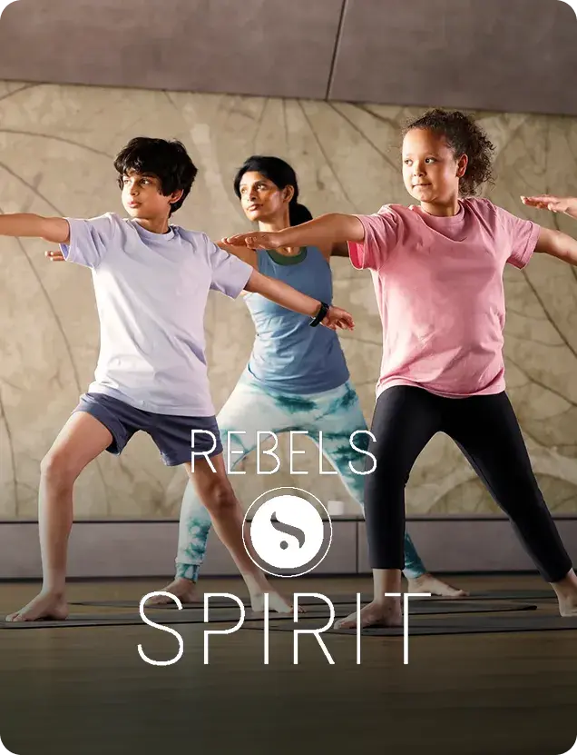 Children doing a Rebels spirit class