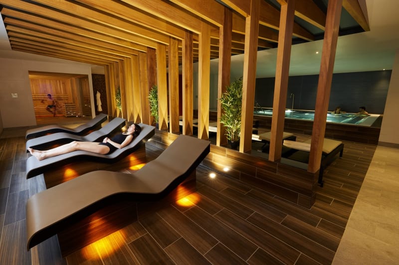 A family in the clubroom