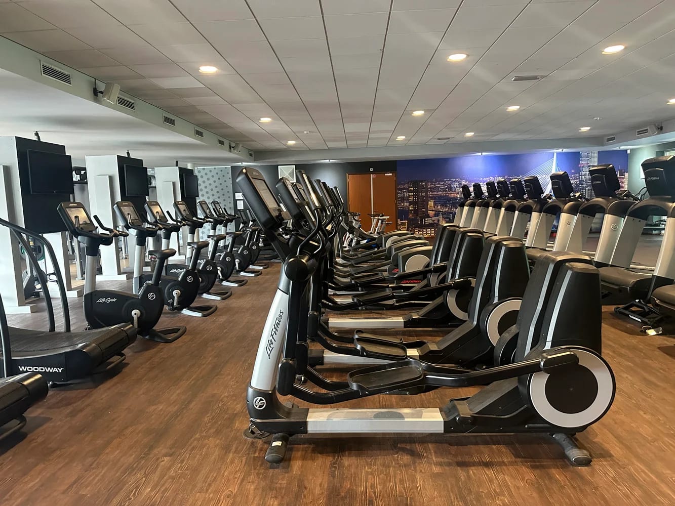 The gym at Rotterdam Blijdorp