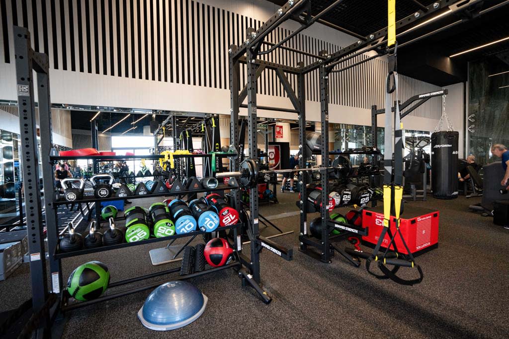 The gym floor at David Lloyd Serrano