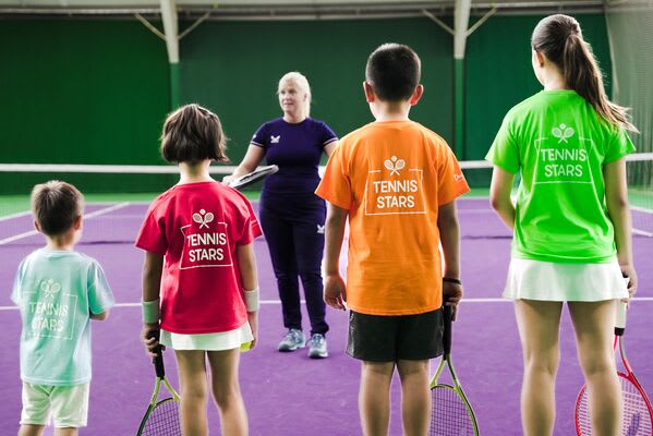 Tennis Stars lesson at David Lloyd Clubs