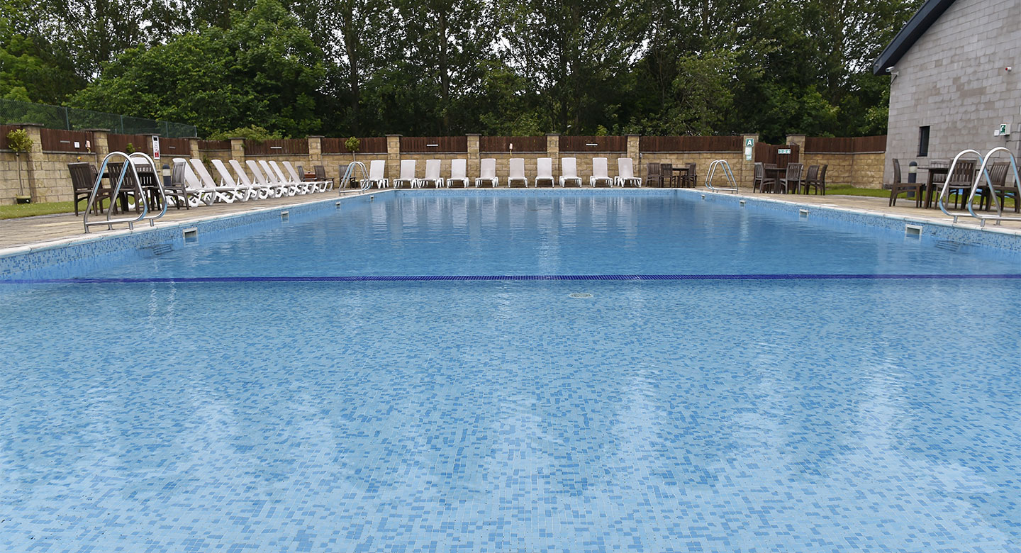 david lloyd with outdoor pool